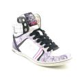 Diesel Women's 'GZ-212' White/Black Sneakers