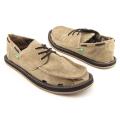 SANUK Dawn Patrol High Sidewalk Surfer Mens Brown Sandals Slip on Shoes