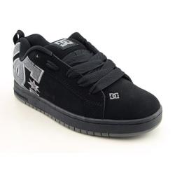 DC Shoe Co USA Men's 'Court Graffik SE' Black/Plaid Skate Shoes