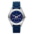 Fossil Women's 'Stella' Silicone Strap Multifunction Watch