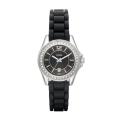 Fossil Women's 'Riley Mini' Silicone Strap Glitz Watch