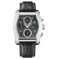 Bulova Accutron Men's 'Stratford' Leather Strap Automatic Chronograph Watch