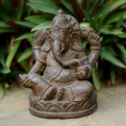 Small Stone Elephant Ganesha Statue (Indonesia)