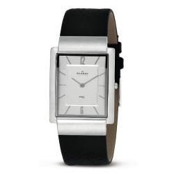Skagen Men's Brown Leather Watch 