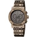 Burberry Men's 'Round Chronograph' Dark Nickel Plated Watch