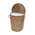 Rustic Willow Half Moon Hamper