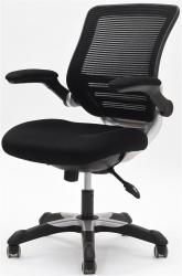 Comfort-Flex Mid-back Office Task Chair with Mesh Back and Mesh Fabric Seat