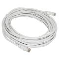 Ethernet Cable Cat5e RJ45 White 30 Feet