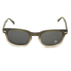 Original Penguin Women's Olive Gradient 'The Doyle Sun'�Plastic Sunglasses
