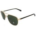 Original Penguin Women's YG Yellow Gold/ Brown 'The Meteor' Aviator Sunglasses