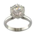 18k Gold 5ct TDW Certified Clarity-enhanced Diamond Engagement Ring (H-I, I1-I2)