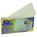 Translucent 2.125x9.5 Clear #10 Vellum Envelopes (Case of 50)