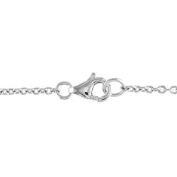 18k Two-tone Gold 5/8ct TDW Diamond Necklace (G-H, SI1-SI2)