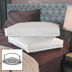 Famous Maker 3-inch Gusseted Maximum Support Overfilled Triple Chamber Pillows (Set of 2)