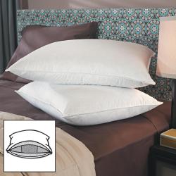 Famous Maker 550 Fill Power Down Wrapped Triple Chamber Pillows (Set of 2)