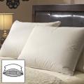Famous Maker White Goose Triple Chamber Pillows (Set of 2)