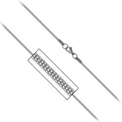 Inox Stainless Steel Multi-stone Necklace