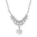 Tressa Silvertone Cubic Zirconia Necklace