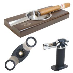 Cigar Humidor and Accessories Set Nueve