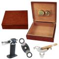 Cigar Humidor and Accessories Set Cinco