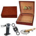 Cigar Humidor and Accessories Set Uno