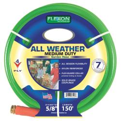 Flexon Reinforced 4-ply Nylon All-Weather Hose