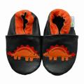 Stegosaurus Soft Sole Leather Baby Shoes