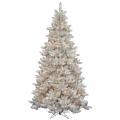 Slim Silver Tinsel 7.5-foot Tree