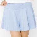 American Apparel Women's XL Baby Blue Thick Knit Jersey Skirt
