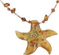 Premium Dichroic Star Beaded Necklaces (Case of 100)