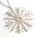 Brass Acrylic Bead Holiday Ornament (India)