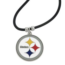 Silvertone Pittsburgh Steelers Necklace