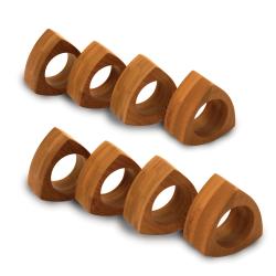 Set of 8 Bamboo Napkin Rings (China)