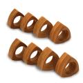 Set of 8 Bamboo Napkin Rings (China)