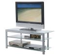 Metal LCD TV Stand in Silver