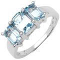 Sterling Silver Smokey Topaz Ring