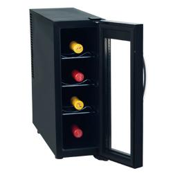 Koldfront Thermoelectric Black 4-bottle Wine Cooler
