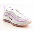 Nike Women's Air Max '97 White/ Grape Shock Running Shoes (Size 10)