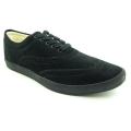 Generic Surplus Men's Black Wing-tip Sneakers