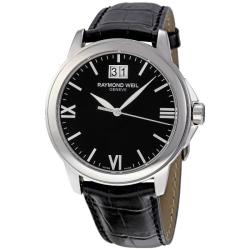 Raymond Weil Men's Tradition Black Dial Watch