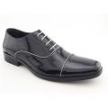 FCUK French Connection Men's Black Oxfords