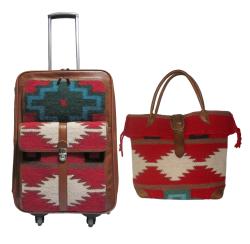 Amerileather Roamer 2-piece Carry-on Luggage Set