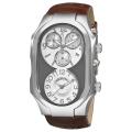 Philip Stein 'Signature' Men's Dual Time Chronograph Watch