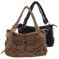 Journee Collection Women's Knotted Detail Double Handle Hobo Bag