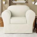 Sure Fit Twill Supreme (2 Piece) Chair Slipcover