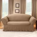 Sure Fit Colette Sofa Slipcover in Cocoa