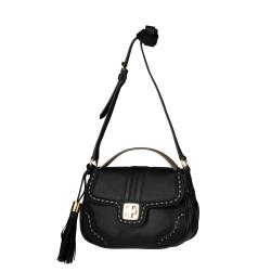 Bally Ellie Leather Messenger Bag