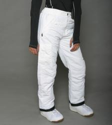 Pulse Women's White Classic Cargo Snow Pants