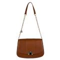 Bally Cellie Leather Messenger Bag