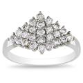 14k White Gold 3/4ct TDW Diamond Ring (I-J, I2-I3)